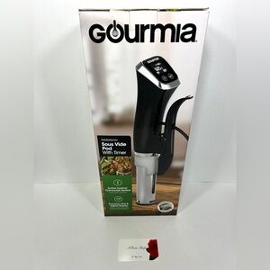 Gourmia Sous Vide Pod Immersion Cooker With Timer